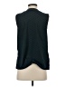 Halogen 100% Polyester Blue Sleeveless Blouse Size XS - photo 2