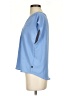Banana Republic 100% Polyester Blue Short Sleeve Blouse Size XS - photo 5