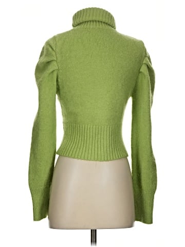 Knit Mix Turtleneck Sweater (view 2)