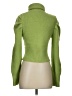 Knit Mix Green Turtleneck Sweater Size S - photo 2