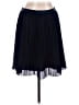 J.Crew 100% Polyester Solid Blue Casual Skirt Size 10 - photo 1