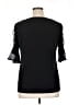 Bold Elements Black 3/4 Sleeve Top Size XL - photo 2