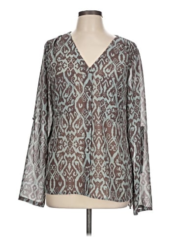 BKE Long Sleeve Blouse (view 1)