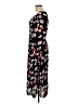 Trixxi 100% Polyester Print Black Casual Dress Size M - photo 5