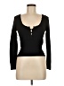 Zara Black Long Sleeve Top Size M - photo 1