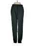 Socialite Solid Green Casual Pants Size S - photo 1