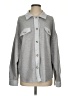 Timing Gray Long Sleeve Blouse Size S - photo 1