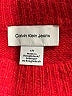 CALVIN KLEIN JEANS Solid Red Pullover Sweater Size L - photo 7