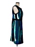 Calvin Klein Graphic Blue Cocktail Dress Size M (estimated) - photo 4