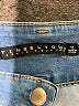 Tinseltown Solid Blue Jeans Size 7 - photo 4