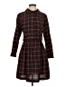 Julia Jordan 100% Polyester Tweed Brown Casual Dress Size 4 - photo 1