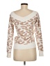 Guess Animal Print Ivory Pullover Sweater Size M - photo 2