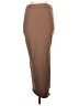 Shein Solid Brown Casual Skirt Size 6 - photo 1