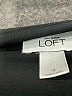 Ann Taylor LOFT 100% Polyester Solid Black Cocktail Dress Size 4 - photo 7