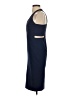 Michelle Mason Color Block Blue Cocktail Dress Size 0 - photo 5