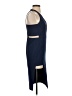 Michelle Mason Color Block Blue Cocktail Dress Size 0 - photo 4