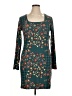 Mudd Print Teal Casual Dress Size XL - photo 1