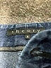 Theory Chevron-herringbone Blue Jeans Size 8 - photo 7