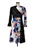 ASOS 100% Polyester Print Black Cocktail Dress Size 8 - photo 1