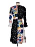 ASOS 100% Polyester Print Black Cocktail Dress Size 8 - photo 2