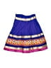 Unbranded Color Block Purple Blue Formal Skirt Size XXS (estimated) - photo 1