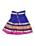 Unbranded Color Block Purple Blue Formal Skirt Size XXS (estimated) - photo 2
