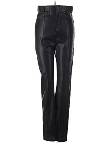Zara Faux Leather Pants (view 1)