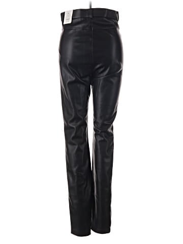 Zara Faux Leather Pants (view 2)