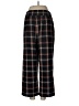 SOHO Apparel Ltd Plaid Black Casual Pants Size M - photo 2