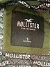Hollister 100% Polyester Solid Green Jacket Size S - photo 6