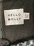 Hello Molly 100% Polyester Tweed Black Formal Skirt Size 6 - photo 4