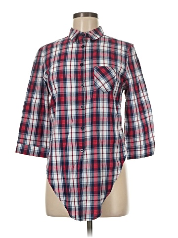 Ellison 3/4 Sleeve Button-Down Shirt (view 1)