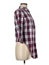 Ellison Plaid Red 3/4 Sleeve Button-Down Shirt Size M - photo 4