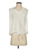 Left Coast by Dolan 100% Polyester Ivory Sleeveless Blouse Size S - photo 1
