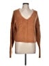 Free People Brown Pullover Sweater Size L - photo 1