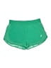 Asics Solid Green Athletic Shorts Size XL - photo 1