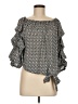 CeCe Black 3/4 Sleeve Blouse Size M - photo 1