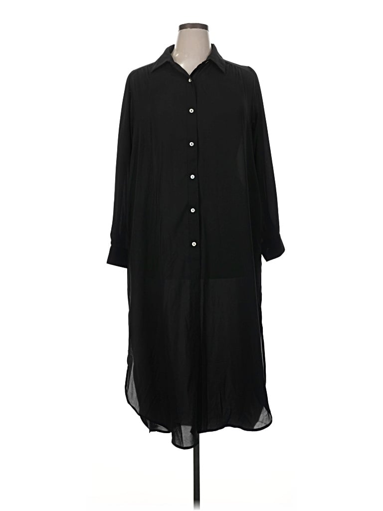 Easel Casual Dress In Black