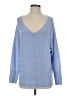FARM Rio 100% Cotton Blue Pullover Sweater Size XS - photo 1