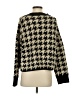 Max Studio Houndstooth Black Pullover Sweater Size S - photo 2