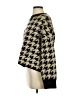Max Studio Houndstooth Black Pullover Sweater Size S - photo 5