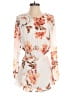 Ali & Jay 100% Polyester Floral Ivory Romper Size XS - photo 1