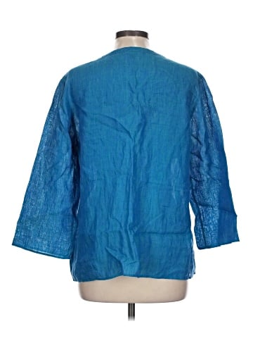 Lafayette 148 New York 3/4 Sleeve Blouse (view 2)