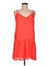 Alya 100% Polyester Solid Orange Casual Dress Size M - photo 1