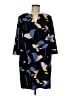 Boden 100% Polyester Print Blue Casual Dress Size 6R - photo 1