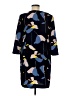 Boden 100% Polyester Print Blue Casual Dress Size 6R - photo 2