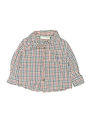 JoJo Maman Bebe Long Sleeve Button-Down Shirt (view 1)
