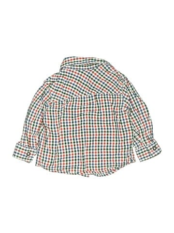 JoJo Maman Bebe Long Sleeve Button-Down Shirt (view 2)