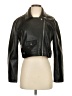 Topshop 100% Polyurethane Black Jacket Size 4 - photo 1
