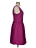 Everly 100% Polyester Solid Purple Cocktail Dress Size S - photo 4